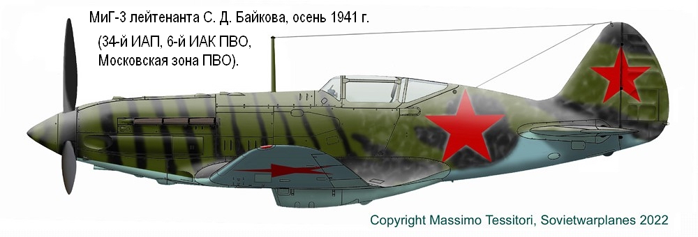 ���-3 ���������� �. �. ������� �� 34-�� ���, ����� 1941 �.
