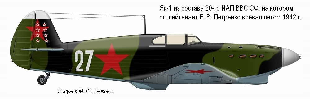 ��-1 ��. ���������� �. �. ��������, 20-� ���, ���� 1942 �.