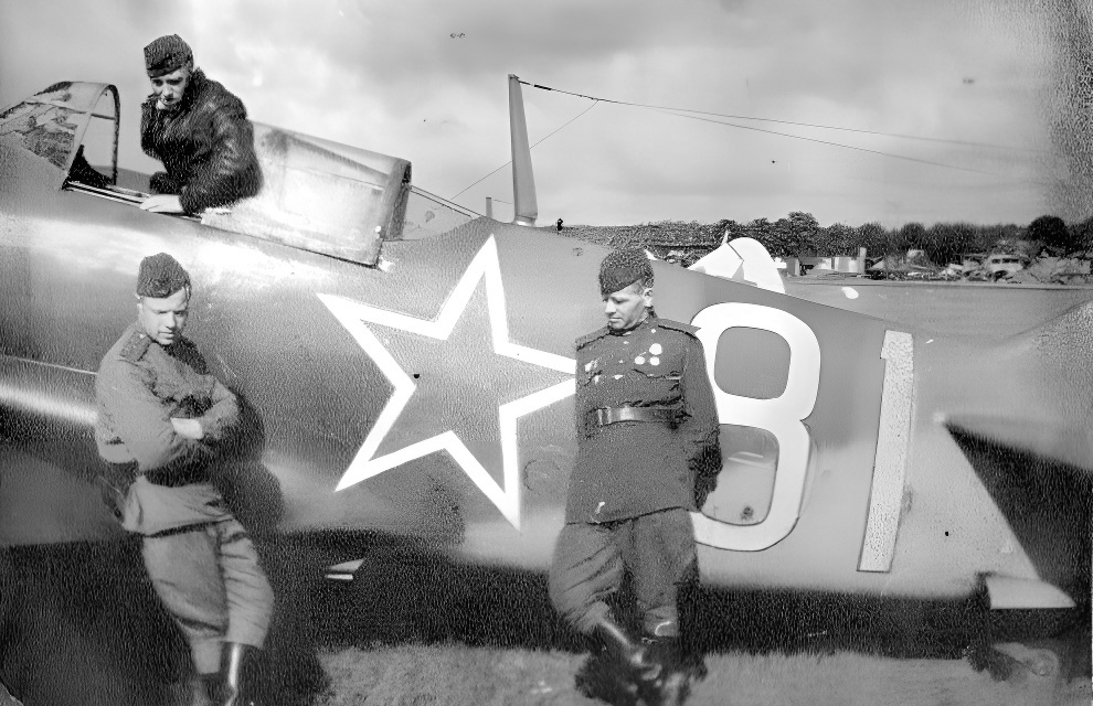 ������� ������� ��������� � ������� ��-7, ����� 1945 �.