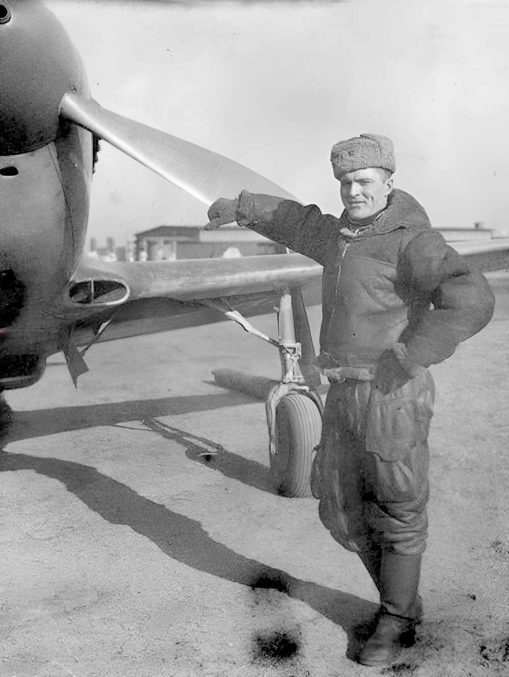 ������� ������ �������� � ������� ��-3, ����� 1945 �.