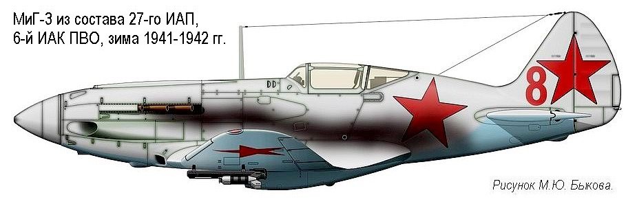 МиГ-3 из 27-го ИАП.