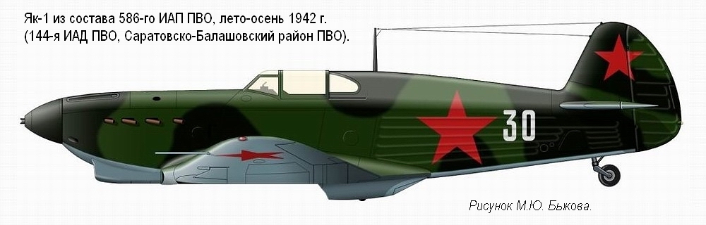 ��-1 �� ������� 586-�� ��� ���, ����-����� 1942 �.