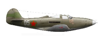 P-39M-1 ���������� �. �. �������, 1943 �.