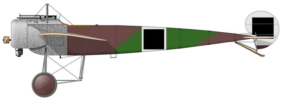 ������� E.III � �������� ������� F5 (�������� E340/16), �� ������� � 1917 ���� � ������� 5-� � 12-� ������� ����� � ��� ������������� ��������� ������ (�������) ��������, 30 ����� ���������� �� ��� 11�12 ������ - ������ ��� ������ ������� ����� | Warspot.ru