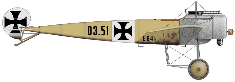 ������� A.III � �������� ������� 03.51 (�������� E.I E64/15) �� ������� �������� ��������������� ������������� �������-��������������, �� ������� 18 ������� 1916 ���� ����� Flik 4 �������� ������� ������� ��� ������ � ���� ������ ������� - ������ ��� ������ ������� ����� | Warspot.ru