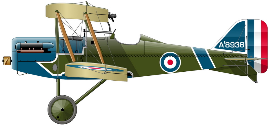 S.E.5 � �������� ������� A8936 �� ������� 60-� ���������� RFC, ������� � ���� � ������� 1917 ���� ��� ������������ �������� �������� ������. �� ������� �� ��� 11 �����, � 37-� �� 47-� - ������ ��� ������ ������� ����� | Warspot.ru