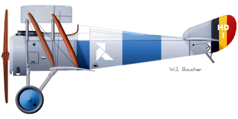 ������ � ��������� ������� HD1 �� ��������� �� ����� 1917 �. (http://www.wwiaviation.com) - ����� �������, ������� �� ����������� | Warspot.ru