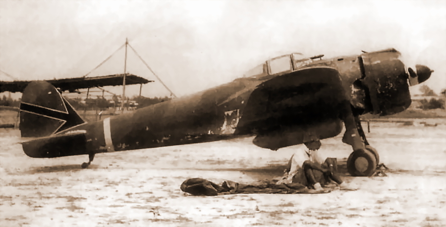 Ki-43-I �� ������� 2-�� ����� 64-�� ������, ���� 1942 ����. ���� ������ ���� �����-���������� ��������, ������ ���������������� �� ���������� ������� �������, � ��� ��, ��� � ������������ ������, �� ������� ����� ����, ����� ����������� ���������������� ����� - ����� �������� ����: ������������ ���� ������ | Warspot.ru