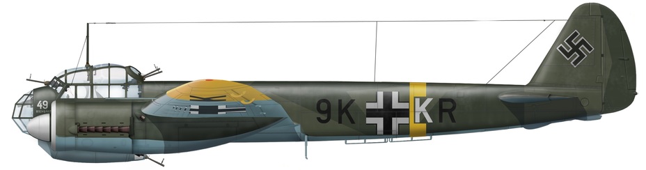   Ju 88    9K+KR   KG 51     -       | Warspot.ru