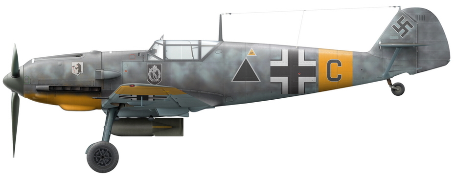 ������������ Bf 109E �� ��������� ���������� 5.(Schl.)/LG 2, ���� 1941 ���� (�������� �������� �������) - ������ ��������� ������ ������� ��� ������� ������������� | Warspot.ru