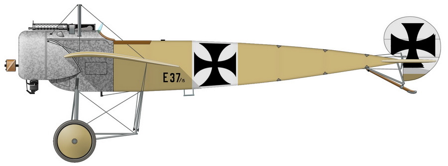 ������� E.II � �������� ������� E37/15, ��������� FFA.62, �������� 1915 ����. ����� �������� ������ � BAM ���� ������ �������� ����� ���������� - ������� �������� | Warspot.ru