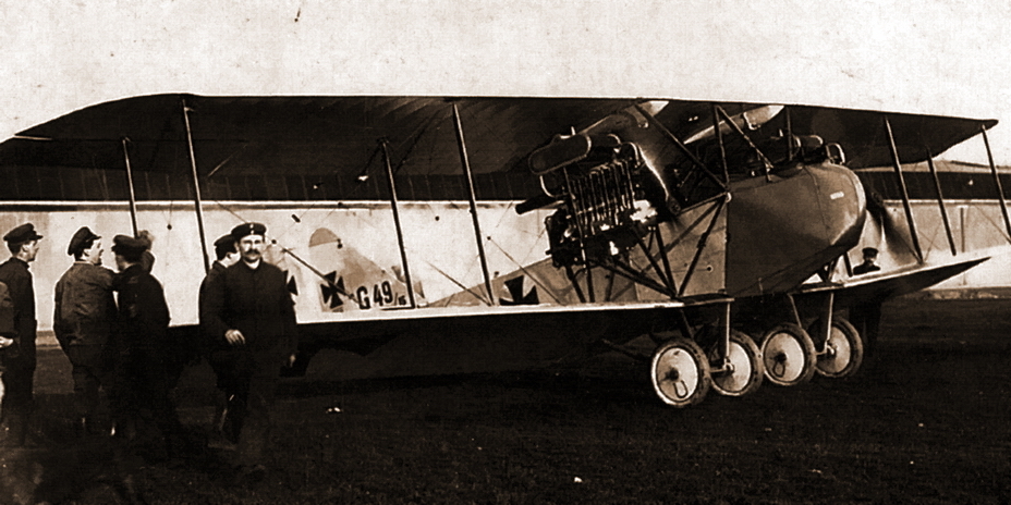 ���������� ������� AEG G.II � �������� ������� G49/15 � ������ ������������� � 25-� ����������. ��������� ������ ����� �� ��� � ������� �� ����� ������ 1916 ���� � ������� ���� ������ ������������� ������ - ������ ����� ���������� ������� | Warspot.ru