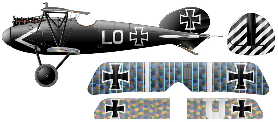 Albatros D.Va, ������� ��� ������������ �������� ����� ����� 1917�1918 ��. - ������ ����� ���������� | Warspot.ru